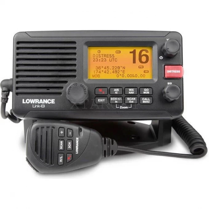 Морская радиостанция LOWRANCE VHF Marine Radio Link-8 DSC 000-10789-001 Морская радиостанция LOWRANCE VHF Marine Radio Link-8 DSC 000-10789-001